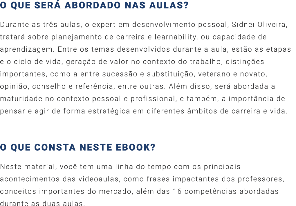 Ementa da Disciplina