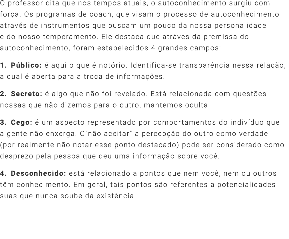 Ementa da Disciplina