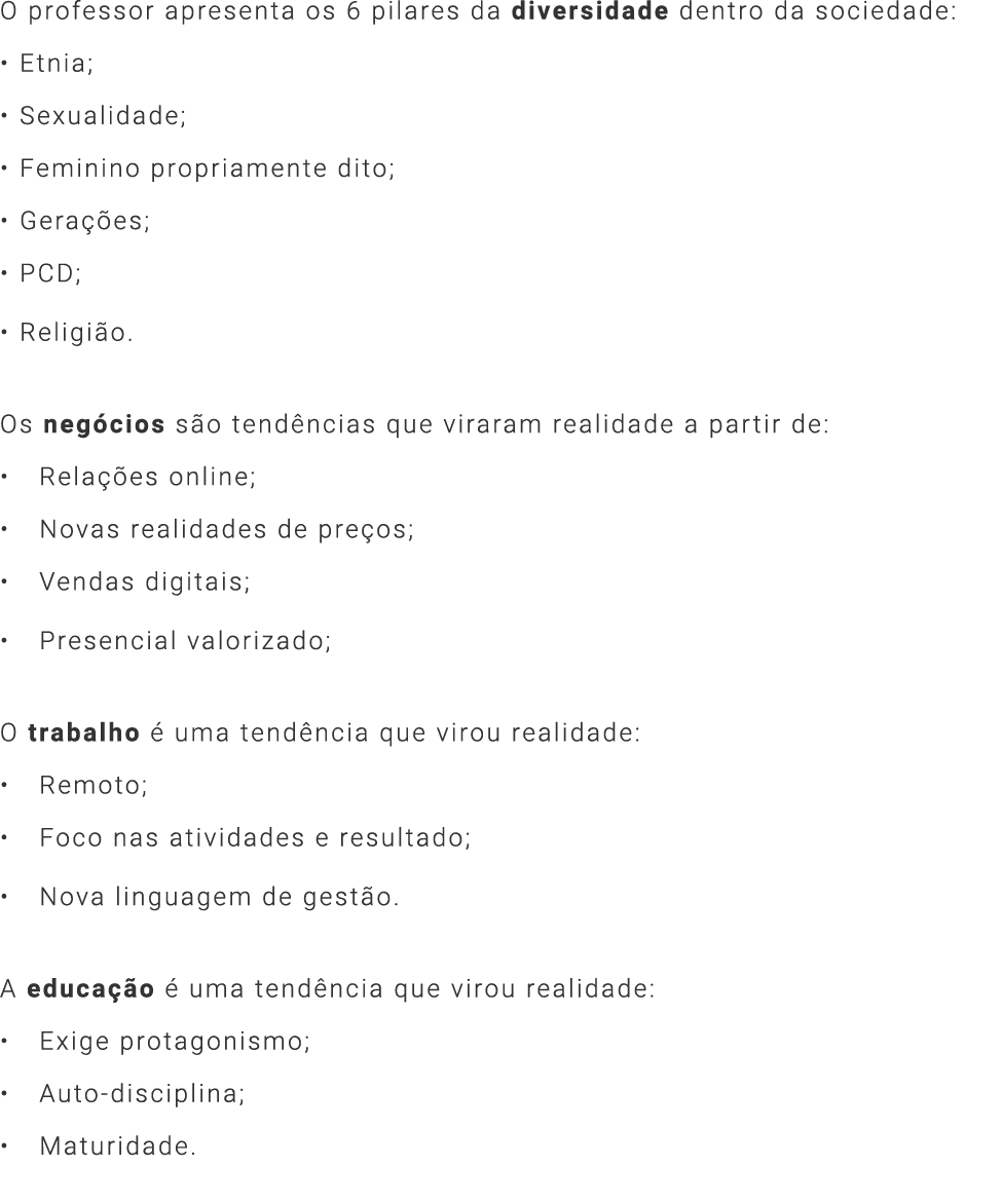 Ementa da Disciplina