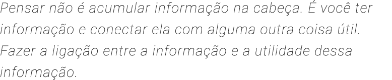 Ementa da Disciplina