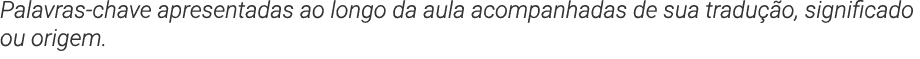 Ementa da Disciplina