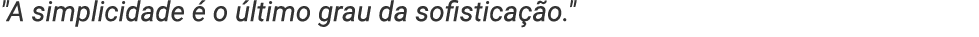 Ementa da Disciplina