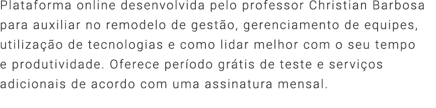 Ementa da Disciplina