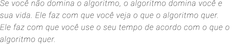 Ementa da Disciplina