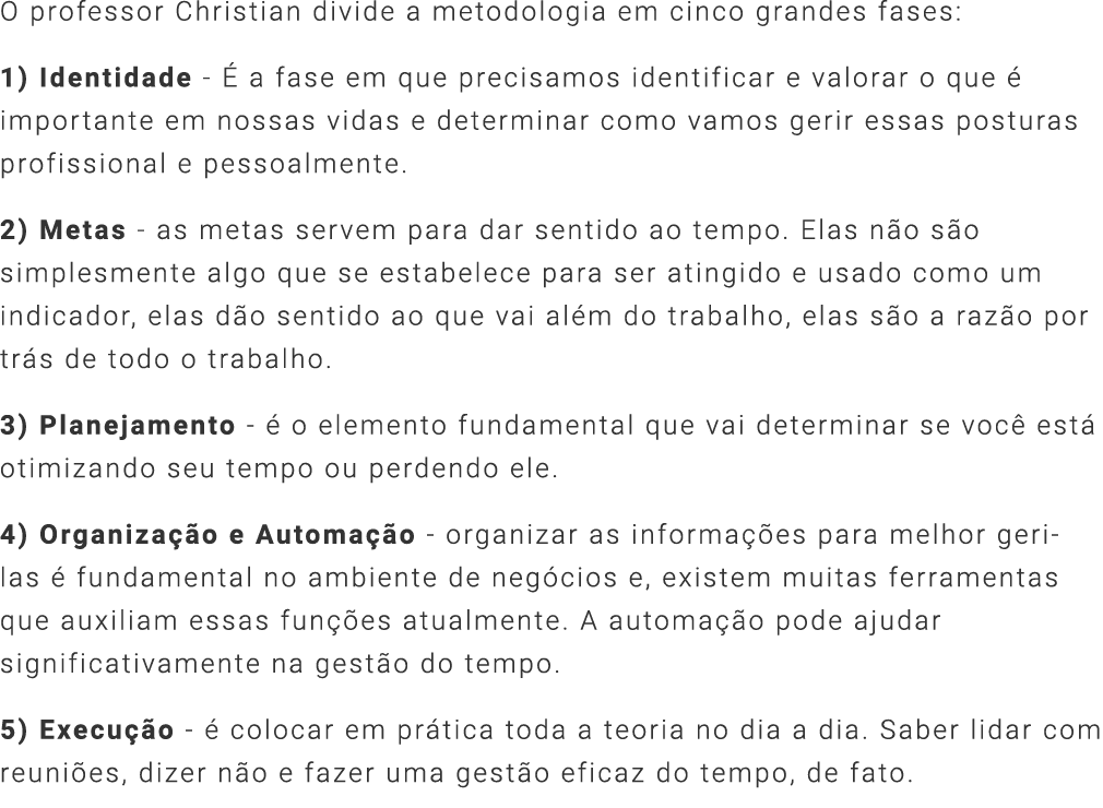 Ementa da Disciplina