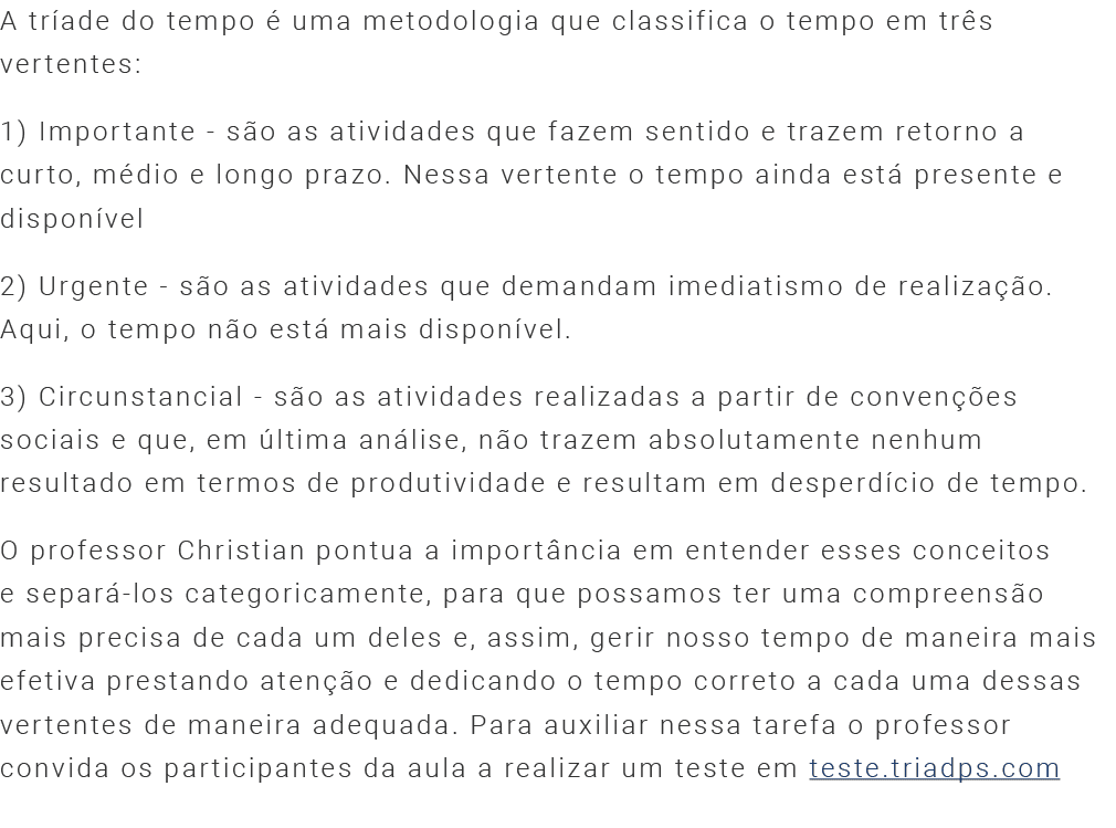 Ementa da Disciplina