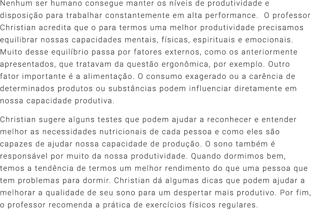 Ementa da Disciplina