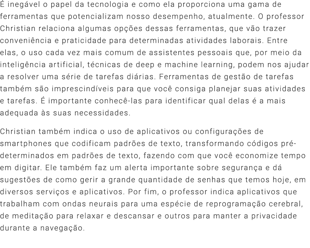 Ementa da Disciplina