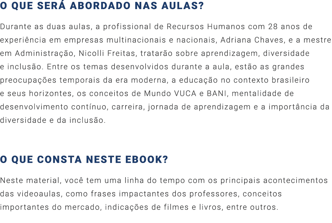 Ementa da Disciplina