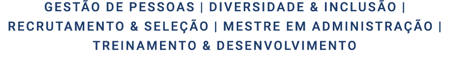 Ementa da Disciplina