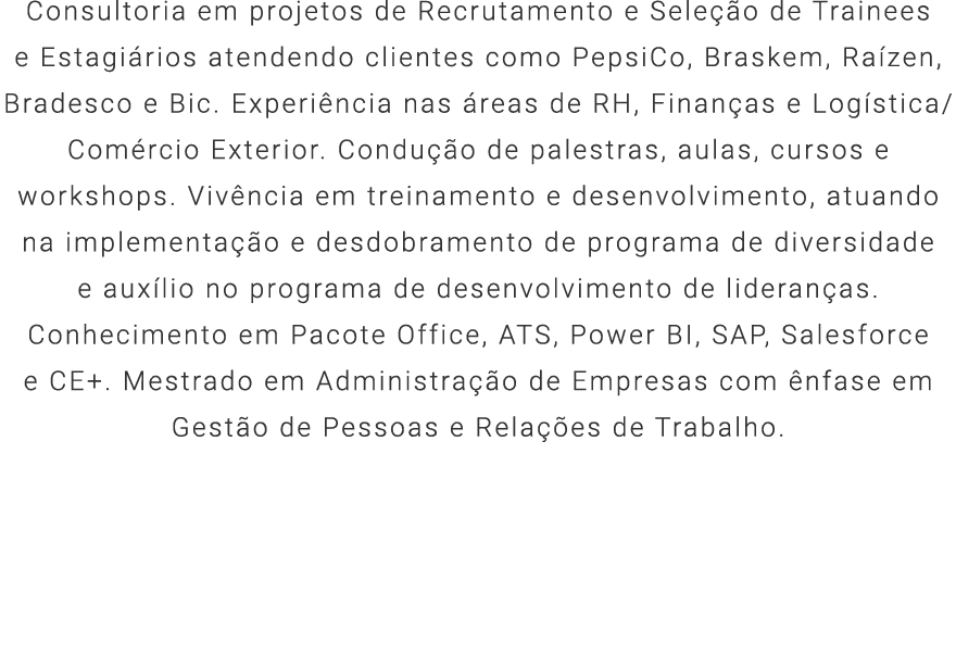 Ementa da Disciplina