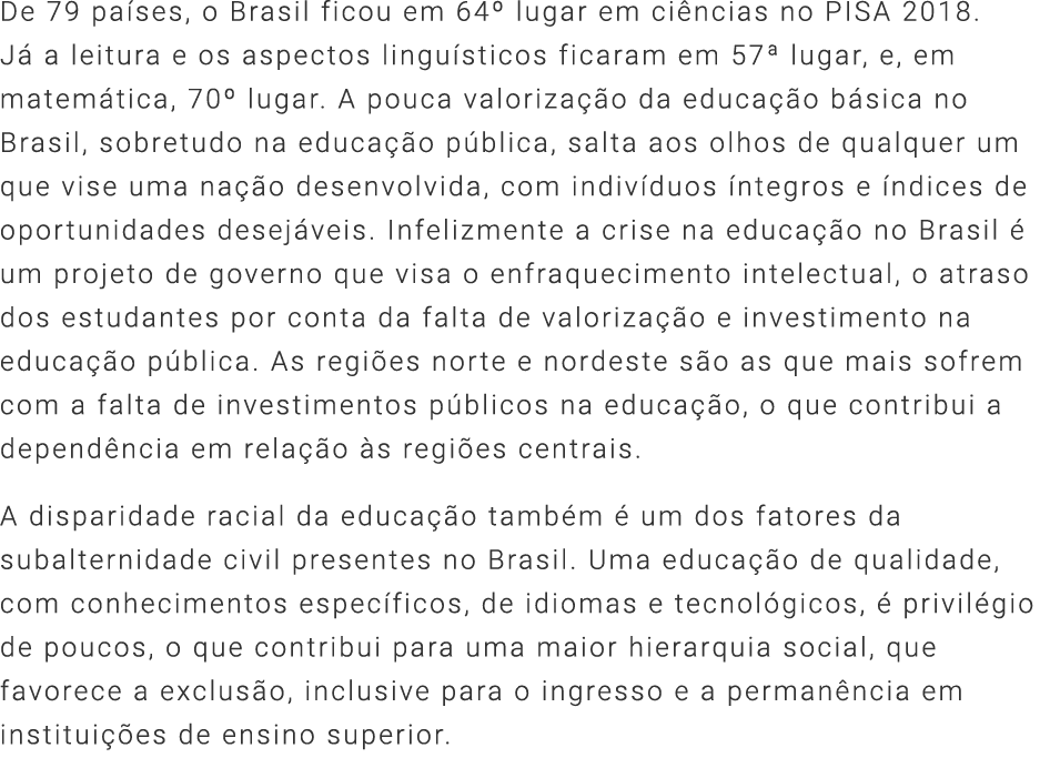 Ementa da Disciplina