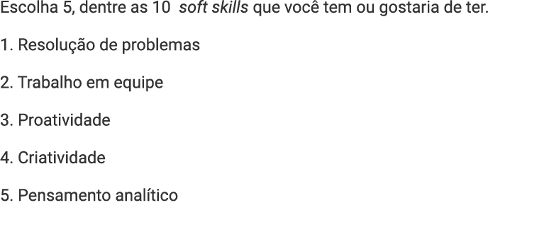 Ementa da Disciplina