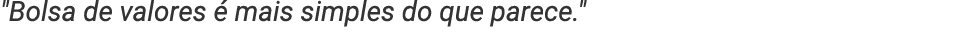 Ementa da Disciplina
