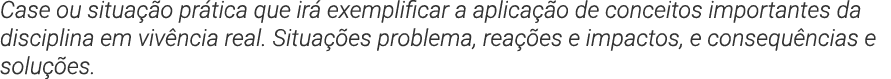Ementa da Disciplina